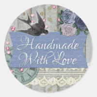 Handgefertigt mit Liebe Vintager Schwalbenschwanz