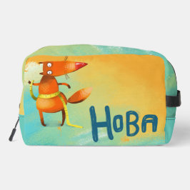 Handgefertigte Aquarellbilder Waschbeutel