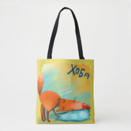 Handgefertigte Aquarellfarben Funny Fox