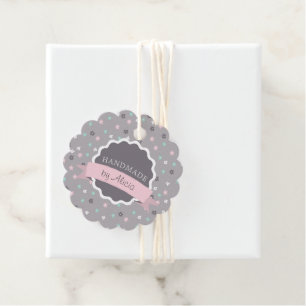 Handgefertigte Aquarellfrühlingsprodukte Tags Geschenkanhänger