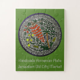 Handgefertigte armenische Keramik Puzzle
