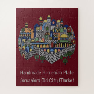 Handgefertigte armenische Keramik Puzzle