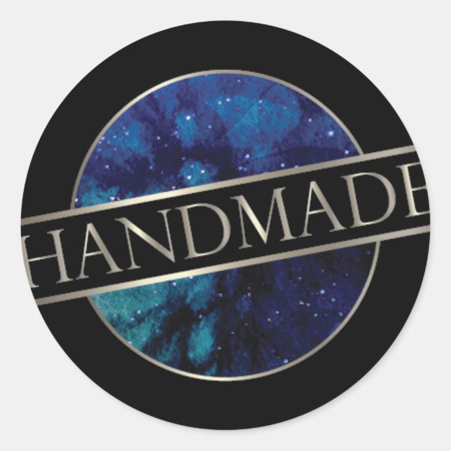 Handgefertigte Aufkleber (Vorderseite)