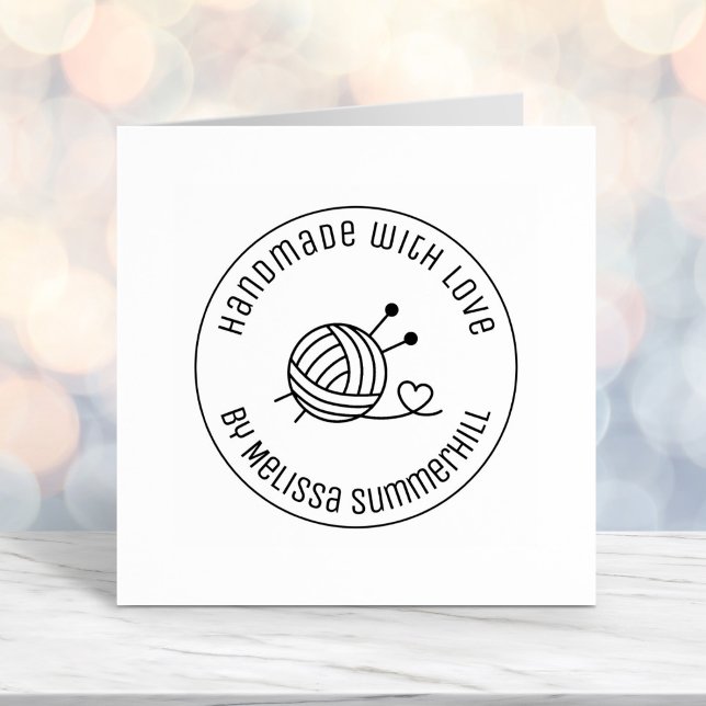 Handgefertigte Ball aus Spinngarn mit Liebe 1 Permastempel (Von Creator hochgeladen)