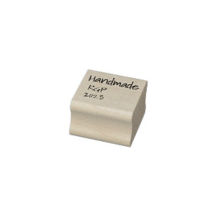 Handgefertigte Briefmarke aus Kautschuk Gummistempel
