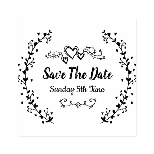 Handgefertigte Briefmarke aus Kautschuk Gummistempel