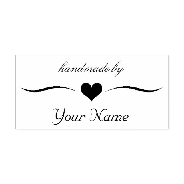 Handgefertigte Briefmarke aus Kautschuk Permastempel (Design)