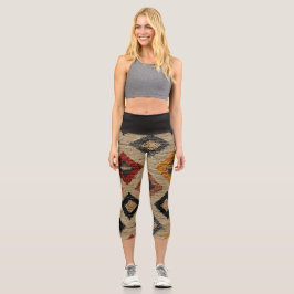 Handgefertigte Capri-Leggings Capri Leggings