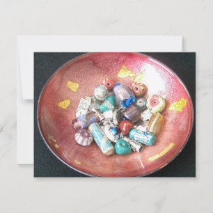 Handgefertigte Glasperlen