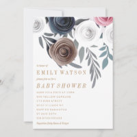 Handgefertigte Hübsche Papier-Blume Kinderdusche
