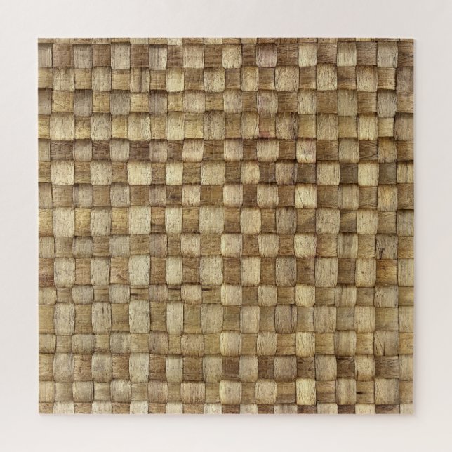 Handgefertigte Körbe Nahtlose Textur Puzzle (Vertikal)