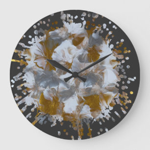handgefertigte Kunstwerke Große Wanduhr