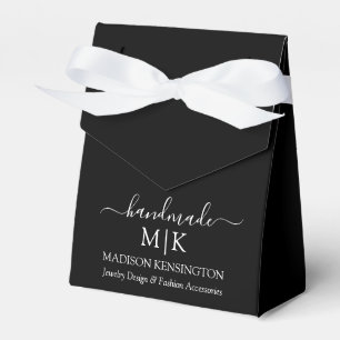 Handgefertigte Monogramme oder Logokombinationen Geschenkschachtel