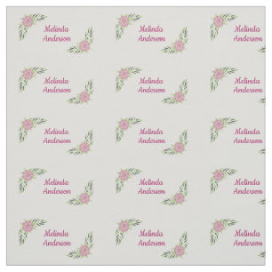 Handgefertigte personalisierte Nähmarken Stoff