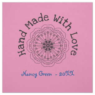 Handgefertigte Personalisierte Quilt-Nähmarken Stoff