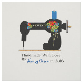 Handgefertigte Personalisierte Quilt-Nähmarken Stoff