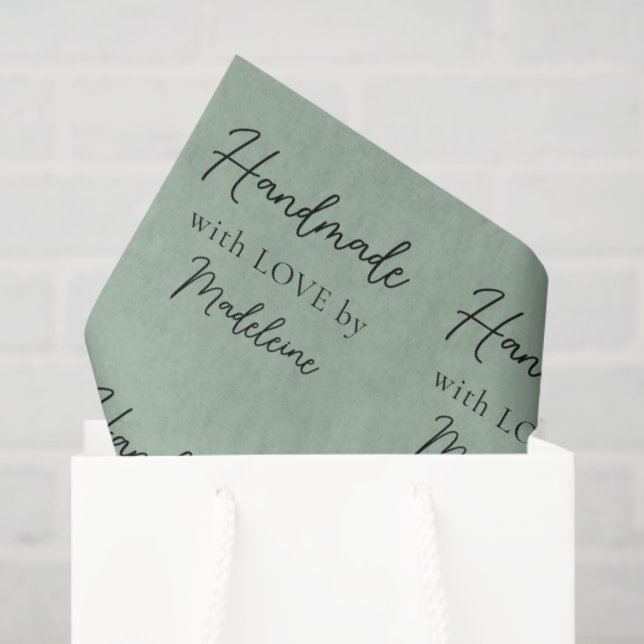 Handgefertigte Produkte Knittern Kunsthandwerksges Seidenpapier (Geschenktüte)