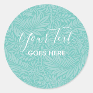 Handgefertigte Produkte Muster Runder Aufkleber