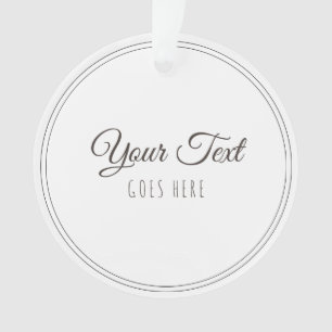 Handgefertigte Produkte Vintag Einfach-Trendy Ornament