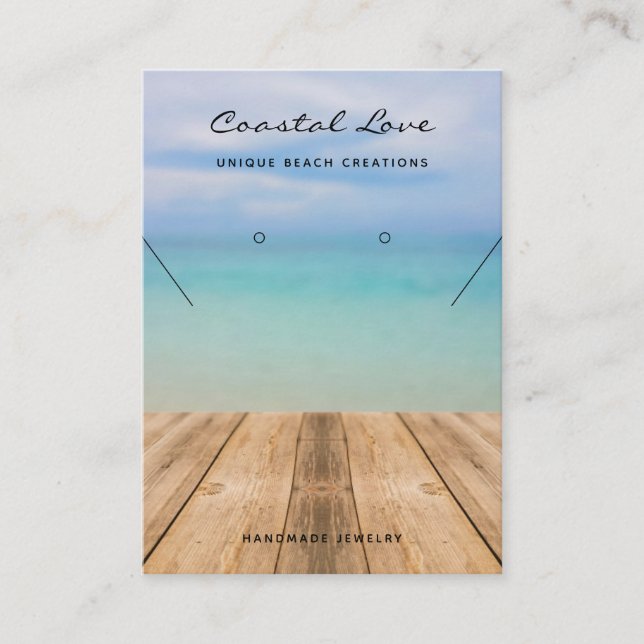 Handgefertigte QR-Code-Schmuckkarten für Unternehm Telefonnummerkarte (Vorderseite)