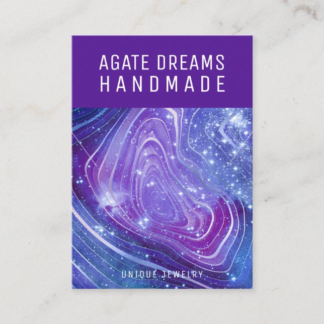 Handgefertigte QR-Code-Schmuckkarten für Unternehm Telefonnummerkarte (Vorderseite)