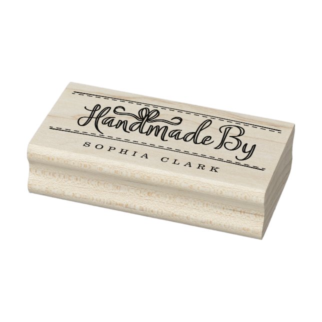 Handgefertigte Ribbon- & Nähzubehör Gummistempel (Stempel)