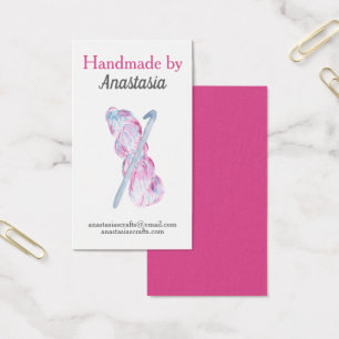 Handgefertigte rosa Crochet