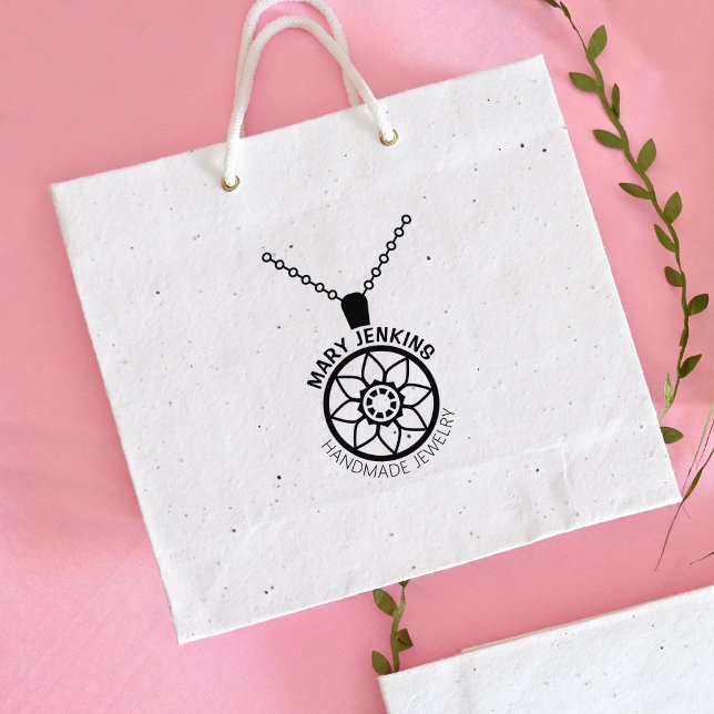 Handgefertigte Schmuckstücke, eigene Logo Gummistempel (Von Creator hochgeladen)