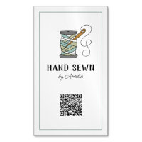 Handgefertigte Seeing QR-Code-Logo-Visitenkarte