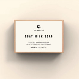 Handgefertigte Seifenkennzeichnung Lebensmitteletikett