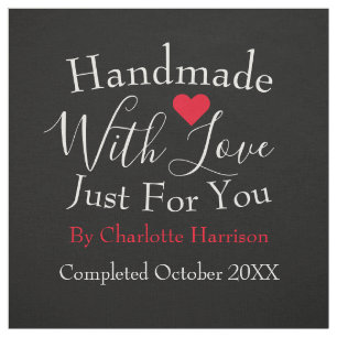 Handgefertigte, ungeschnittene Personalisierte Qui Stoff