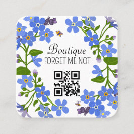 Handgefertigte Visitenkarte CR-Code