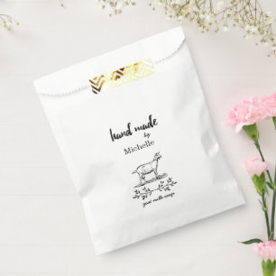 Handgefertigte Ziegenmilch-Seife Personalisiert Mo Geschenktütchen