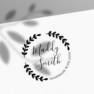 Handgefertigter Kranz mit Liebe, personalisierbar  Permastempel