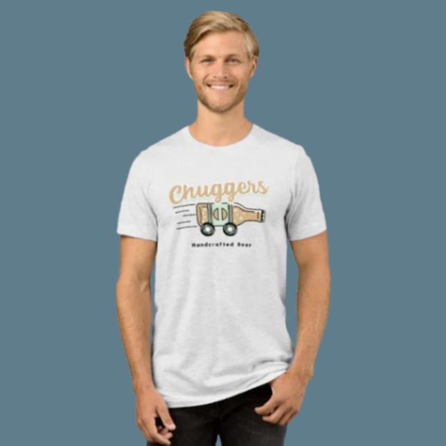 Handgefertigtes Bier Tri-Blend Shirt (Von Creator hochgeladen)