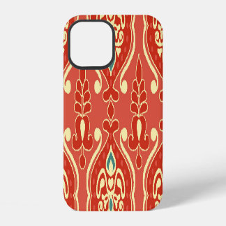 Handgefertigtes Ikat: Ethnischer Boho-Stoff iPhone 12 Hülle