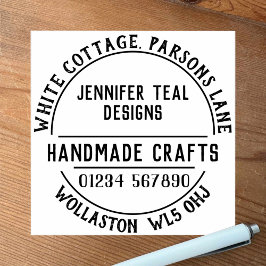 Handgemachte Briefmarke aus Kautschuk Gummistempel