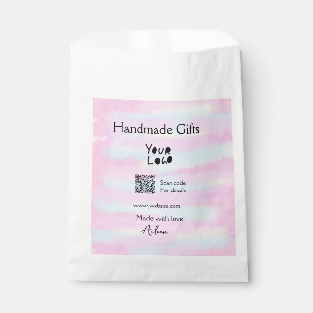 Handgemachte Geschenke für kleine Unternehmen, Lie Geschenktütchen (Vorderseite)