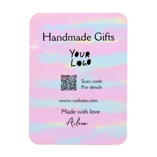 Handgemachte Geschenke für kleine Unternehmen, Lie Magnet (Vertikal)