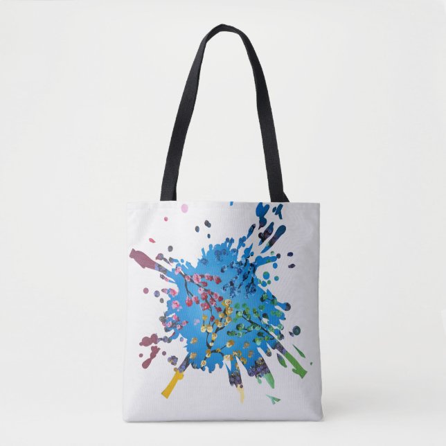 Handgemachte Kunst - Das Blumenrad (Vorderseite)