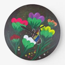 Handgemachte Kunst - Schmetterlingsblüte