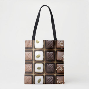 Handgemachte Luxusschokolade in einem Kasten