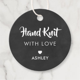 Handgemachte Strick mit Liebe, handgemachte Gesche Geschenkanhänger