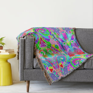 Handgemachte und digital gestrichene Muster Art 22 Decke