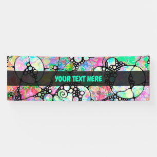 Handgemachte und digital gestrichene Muster Art 31 Banner