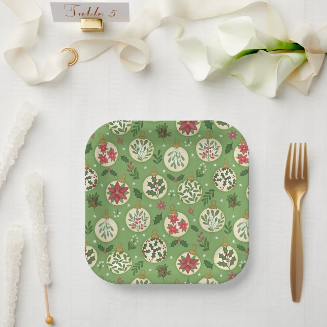 Handgemachte Weihnachts-Schmuck-Papierplatten Pappteller (Hochzeit)
