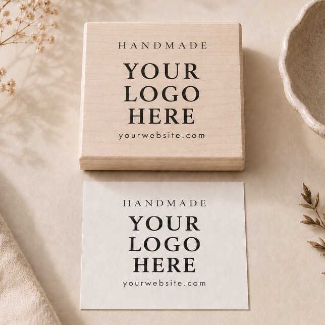 Handgemachtes Website-Geschäftslogo Gummistempel (Von Creator hochgeladen)
