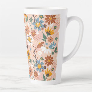 Handgemalt Blumenmuster-23136 Milchtasse