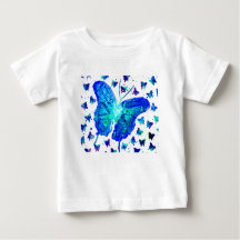 Handgemalt Butterfly Baby Romper