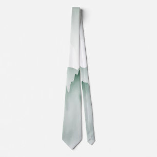 Handgemalt Wasserfarbengebirge Landschaft Krawatte